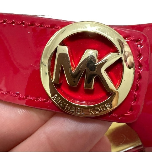 Michael Kors Women’s Red heels Size 10 - Picture 6 of 9